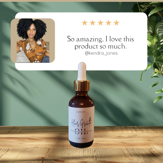 All-Natural Hair Growth Oil --Who Says Black Girls Can't Grow Hair
